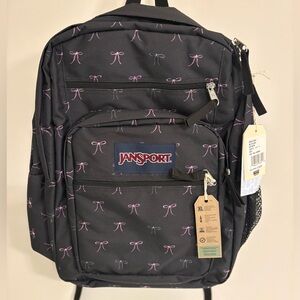 Jansport Big Student XL 19 In School Backpack Multi Zipper W/ Laptop Sleeve Pink